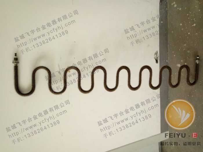 熱風(fēng)道翅片電加熱管實(shí)拍照片，盜用必究！